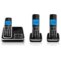 BT Inspire 1500 Trio Digital Cordless Phone with Answer Machine - Black