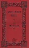 The Church Service Society Annual, May 1968, No. 38