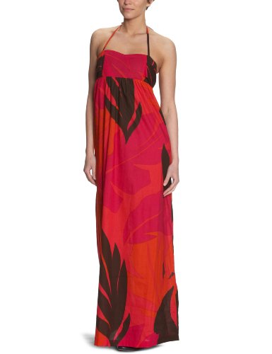 Antik Batik Damen Kleid/ Lang , All over Druck HAVA1SUD, Gr. 42, Pink (pink) Preisvergleich