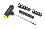 Tradespro 835753 T-Driver Socket and Bit Set, 12-Piece [並行輸入品]