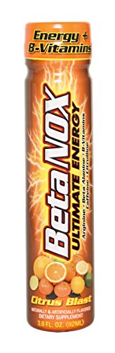 BetaNOX Ultimate Energy Dietary Supplement, Citrus Blast, 3.8 Ounce (12 Count)
