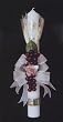 First Communion Candle - 14in. - Ribbon