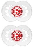 Produkt-Bild: MAM Babyartikel 661785 - Ulti MAM Silikon, Schnuller, Bundesliga Fortuna D&uuml;sseldorf, Doppelpack