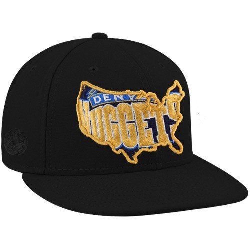 New Era-ESPN Denver Nuggets Black Insider Premium Fitted Hat (7 3/4)