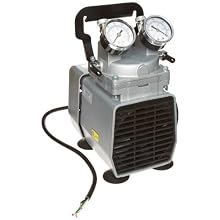 Gast DOA-P504-BN DOA Lab Model Oilless Diaphragm Pump, 240V 50Hz