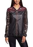 Adidas Women's Performance Adizero Climaproof Windbreaker Jacket-Black/Pink
