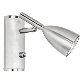 Eglo 88359A Halva-1, Chrome, 1-Light Track Light Fixture by Eglo