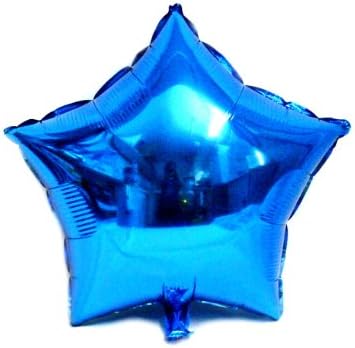 PartynBalloon â„¢ 24 inches Blue Star Celebration Party Helium Balloon P0094 Mobile Phone Apps Special Edition