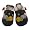 www.blankleder.com - Weiche Leder Baby-Schuhe Raupe schwarz 12-18 monate