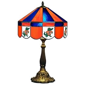 Stained Glass Table Lamp 16 University of Florida Gators
