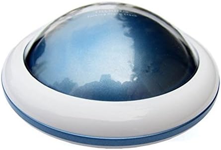 Eforbuy UFO Shape Talking Alarm Clock Temperature Clock Design with Real Voice for Elder Vision and Blind (Blue)