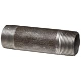 Buy Anvil Steel Pipe Fitting, Schedule 40, Nipple, NPT Male, Black Finish