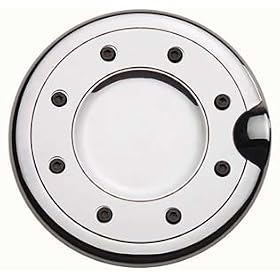 Putco 408106 Chrome Trim Fuel Tank Door Cover