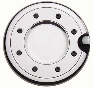 Putco 408206 Chrome Trim Fuel Tank Door Cover