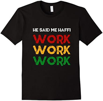 Men's Work Work Work Shirt XL Black