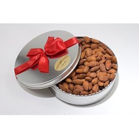 14oz Roasted California Almonds Gift Tin (Unsalted)