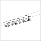 Paulmann 97870 Wire System Sphere 300 7x(2x20W) GU4 chrom 230/12V 300VA Metall