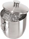Oggi Double Ice Bucket W/ Tongs
