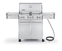 Weber 7270001 Summit S-470 Natural Gas Grill, Stainless Steel