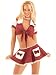 How To Measure Bra Sizes : SALE Sexy School Girl Costume Top Mini Skirt Set Plaid Schoolgirl