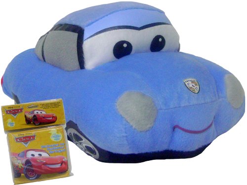 Disney Pixar Cars Sally Plush Figure Bonus Bath Time Bubble Book