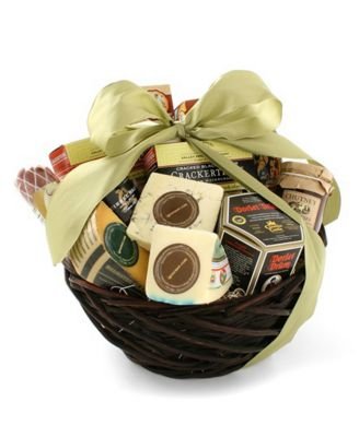 Connoisseur's Meat and Cheese Gift Basket (7.6 pound)