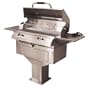 Electri-chef 32 Inch Dual Control Pedestal Base Electric Grill