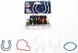 Forever Collectibles NFL Indianapolis Colts Logo Bandz 2nd Version