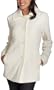 AK Anne Klein Women's Wool Single Breasted Short Coat With Seam Detail,White,Medium
