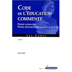 Code de l'�ducation comment�