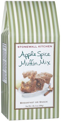 Stonewall Kitchen Apple Spice Muffin Mix, 18-Ounce Boxes (Pack of 4) by Stonewall Kitchen