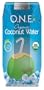 O.N.E. Coconut Water, 11.2-Ounce Aseptic Containers (Pack of 12)