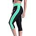 Lasher Women's Capri Workout Leggings Yoga Running Tight Pants