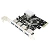 Logilink PC0057 PCI Express 3.0 Schnittstellenkarte PCIe Karte 4 x USB 3.0 High Speed USB Karte USB 3.0 PCI USB PCIe USB Karte