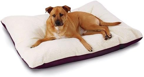 Caddis SuperSoft Ultra Pillow Dog Bed PolySuede Tan X-Large 36" x 48"