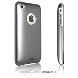 elago iPhone 3G/3GS Slim Fit Case - Silver (Made in Korea)