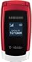 Samsung t219 Red Phone (T-Mobile, Phone Only, No Service)