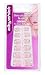 City Chick French Manicure Petite Artificial Nails Pink Hearts (PRE-GLUED)