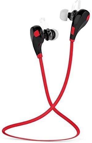KinStore Wireless QY7 Sport Bluetooth Stereo Headphone For PC iPad Smart Phones Huawei Xiaomi iPhone Samsung HTC Black+Red