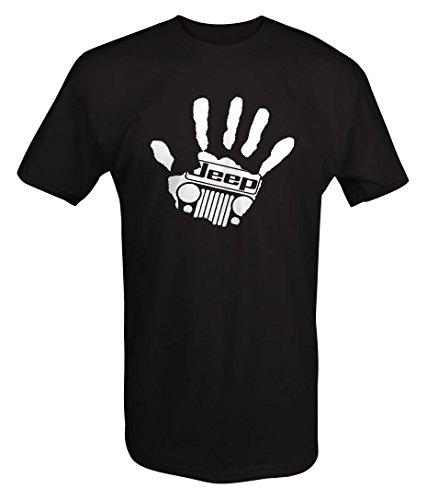 Jeep Wave Handprint Grill Wrangler Club T shirt - 2XL