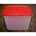 Tupperware Modular Mates Rectangular #4 Container Red Passion