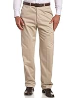 Haggar Men's Work To Weekend Hidden Expandable-Waist No-Iron Plain-Front Pant