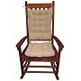 Barnett Products Co Large Corduroy Rocker Chair Pad Set - Beige / Rocking Chair Sold Separately