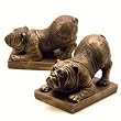 Bulldog Bookends Pair