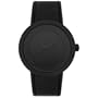 DKNY Women's NY4697 Black Ion-Plated Stainless Steel and Black Leather Watch