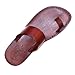 Unisex Adults/Children Genuine Leather Biblical Sandals / Flip flops (Jesus - Yashua) Finger Style - Holy Land Market Camel Trademark