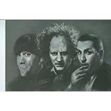 Three Stooges 3 MOE CURLEY LARRY Comedy Movie POSTER - 11x17