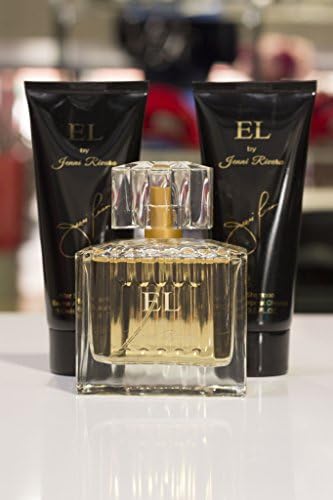 EL by Jenni Rivera Gift Set for Women 3.4 oz EDT Spray + 3.3 oz After Shave Balm + 3.3 oz All Over Shampoo