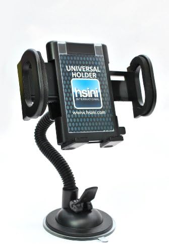 hsini Mobile phone Car Mount Holder for Samsung Galaxy S2 I9100 - Retail Packaging - Black