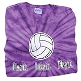 Tandem Live It, Love It, Play It Volleyball Tee